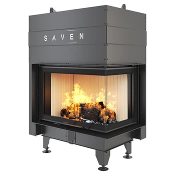 Камінна топка кутова SAVEN Energy Up 75х50х47R (15,1 kW) ECO