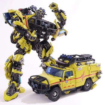 Робот-трансформер Рэтчет автобот Transformers Masterpiece Ratchet BB02 реанимобиль Желтый v-13162
