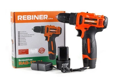 Аккумуляторный шуруповерт Rebiner RAD-12LiH
