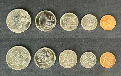 Гана монеты набор 2007 г. UNC