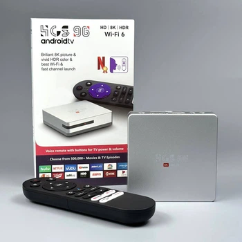 Медіаплеєр Smart TV приставка HCS96 8K Ultra H313, Android 13.0