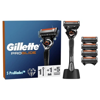 Бритва Gillette Fusion ProGlide з 4 змінними картриджами + Підставка (8700216357227)