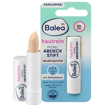 Консиллер от прыщей для светлой кожи Balea Pickel Abdeckstift Hautrein Farbe 10 Heller Hautton 4,5 г