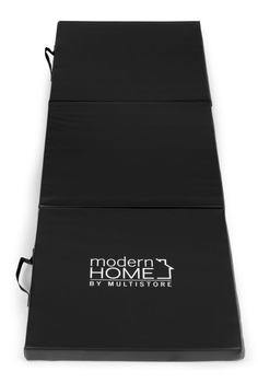 Мат гімнастичний для вправ ModernHome by Multistore 182 x 60 см Чорний (5903769978243)