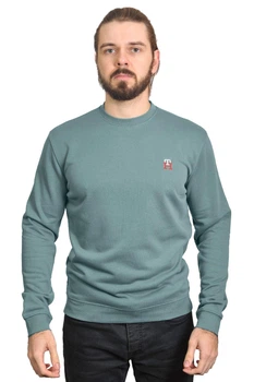 Свитшот с вышивкой Tommy Hilfiger 25-G0075 3XL бирюза