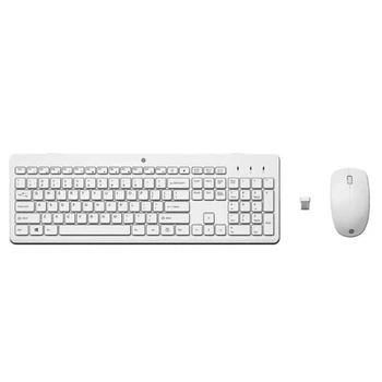 Комплект (клавиатура + мышь) HP 230 Wireless Mouse and Keyboard Combo White (3L1F0AA)