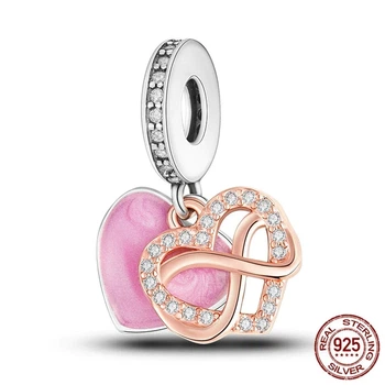 Шарм для браслета Pandora, Gold heart (Золотое сердце)