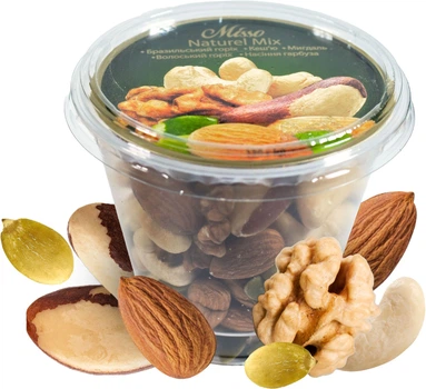 Асорті сушених горіхів Misso Naturel Mix 120 г (0.12 кг) (4820232570807)