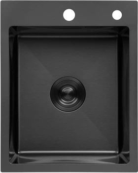 Кухонная мойка Kroner KRP PVD Schwarze 4050HM (3.0/1.0 мм)