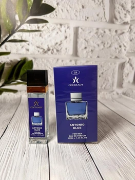 Парфумована вода для чоловіків COCOLADY ANTONIO BLUE 40мл