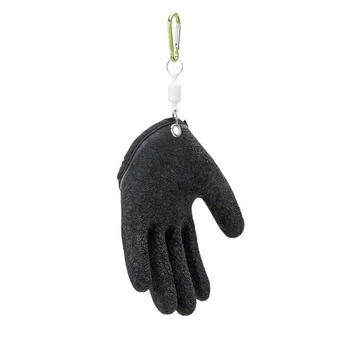 Профессиональная перчатка для ловли рыбы JSFUN на левую руку SIze190 х 140 XL Black (A224)