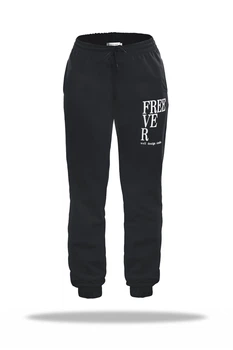 Спортивные брюки женские Freever UF 20813 черные 4XL
