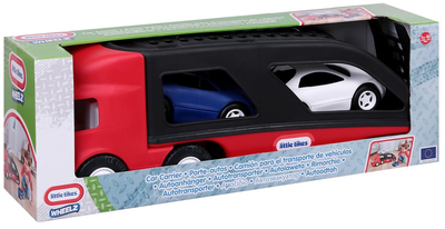 Laweta z autkami Little Tikes Czerwono-czarna (0050743484964)