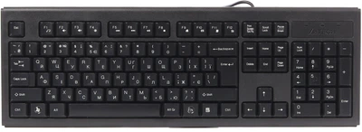 Клавиатура проводная A4Tech KM-720 USB Black (4711421754026)