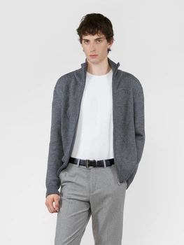 Кофта чоловіча сіра Arber Zipper-cardigan N-MTR-16 XXL зріст 5 сірий (M10.31.12.431)