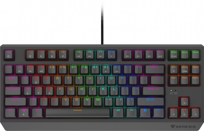 Клавіатура дротова Genesis Thor 230 TKL Lite RGB Outemu Red USB Black (NKG-2076)