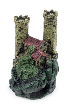 Акваріумний декор - замок, 7,5 х7, 5х11см
