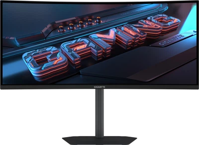 Монітор 34" Gigabyte GS34WQCA Gaming Monitor -- WQHD VA / 1500R / 120Hz / 1ms (4719331866747)