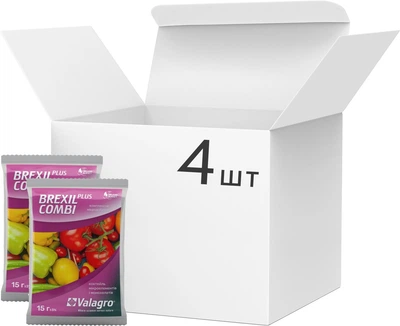Минеральное удобрение Organic Planet Брексил комби + 15 г комплект 4 шт (4820146160064)