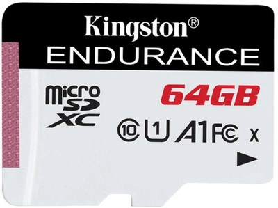 Карта пам'яті Kingston 64 GB microSDXC Class 10 UHS-I A1 Endurance SDCE/64GB