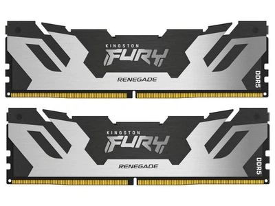 Оперативная память Kingston FURY 32 GB (2x16GB) DDR5 6800 MHz Renegade Silver/Black (KF568C36RSK2-32)