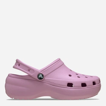 Женские кроксы Crocs Jibbitz Classic Platform Clog W Hdn 206750-5BX 38-39 (W8) 24 см Розовые (198445206788)