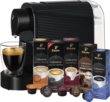 Капсульная кофеварка Tchibo Cafissimo Pure Plus + 50 капсул в подарок