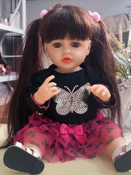 Лялька Лілія Reborn Doll Вінілова можна купати