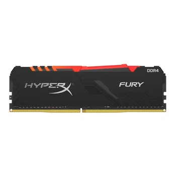 DDR4 Kingston RGB HyperX FURY 8GB 2666MHz CL16 Black DIMM (HX426C16FB3A/8)