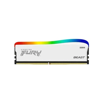 DDR4 Kingston RGB HyperX FURY 8GB 3600MHz CL17 White DIMM (KF436C17BWA/8)