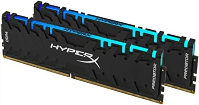 DDR4 Kingston RGB HyperX Predator 16GB (Kit of 2x8192) 2933MHz CL15 Black DIMM (HX429C15PB3AK2/16)