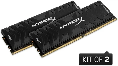 DDR4 32GB 16GB × 2 3600mhz DDR4 Kingston XMP HyperX Predator 32GB (Kit of 2x16GB) 3600MHz