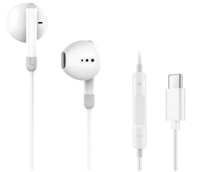 Навушники ERGO VM-730 Type-C Earphones White (VM-730W)