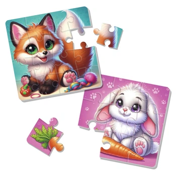 Беби пазлы магнитные для малышей Vladi Toys (VT1102-35)