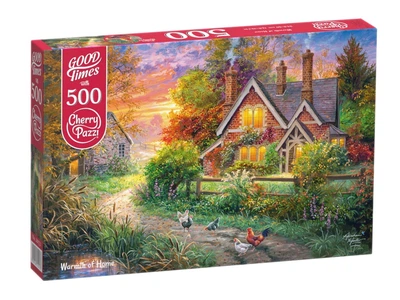 Пазли CherryPazzi 500 елементів Тепло будинку 34,5x50см