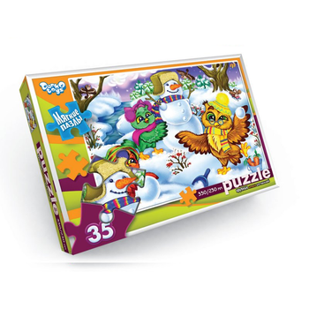 Пазлы мягкие Danko Toys, 35 элементов, S35-09