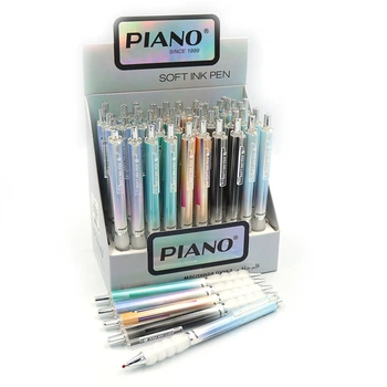 Ручка масляная Piano, 0.7 мм, синяя, Soft Ink Pen, 50 шт., 030-PT