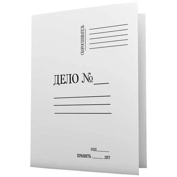 Папка Дело Jobmax, А4, картон, 10 шт. в упаковке
