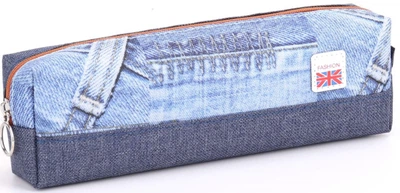 Пенал мягкий без наполнения Blue, 20x4.5x6 см, KJ3223