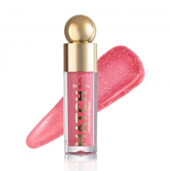 Блиск для губ Bogenia Match Lipgloss Sparkle BG712, 006 Світло-рожевий, 4.6 мл
