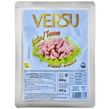 Тунец Versu Atun Tonno al natural в собственном соке 500 г
