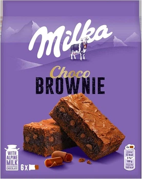 Шоколадний бисквіт Milka Choco Brownie 150 г