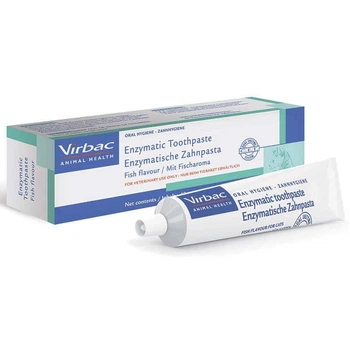 Зубная паста для собак и кошек Virbac Enzymatic со вкусом рыбы 43 г