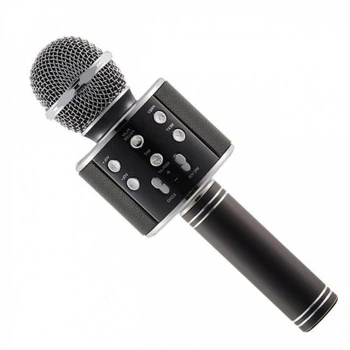 Микрофон для караоке Wster WS-858 Черный