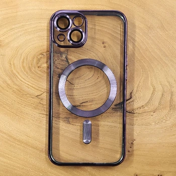 Чехол Chrome case with MagSafe для iPhone 13 Purple