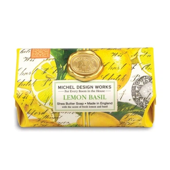 Мыло Лимонный базилик Michel Design Works, 246 г