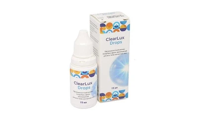 Капли увлажняющие ClearLux Drops 15ml с гиалуроновой кислотой