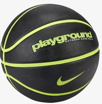 М'яч баскетбольний Nike EVERYDAY PLAYGROUND 8P DEFLATED BLACK/VOLT/VOLT size 7 (N.100.4498.085.07)