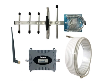 Репитер усилитель GSM сигнала lintratek G900MHz 2G 3G 4G Mobile Repeater KW16L-GSM-S (ПОЛНЫЙ КОМПЛЕКТ)