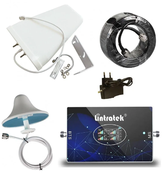 Усилитель связи Lintratek KW20L-GDWL для частот 900/1800/2100/2600 МГц